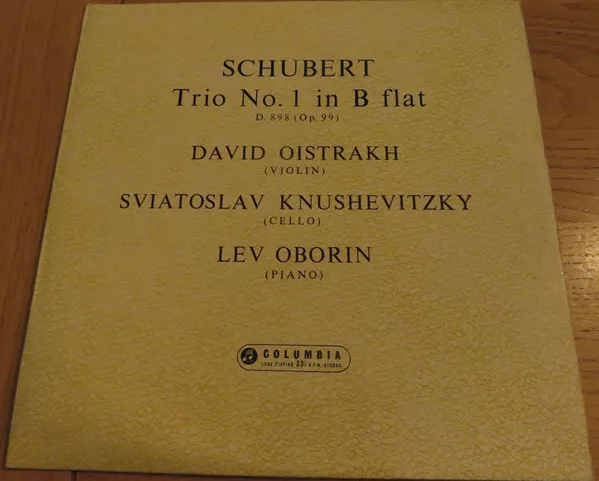 Trio No. 1 In B Flat