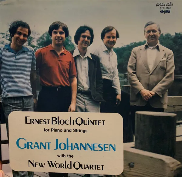 Ernest Bloch Quintet For Piano And Strings