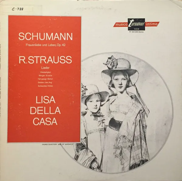 Frauenliebe Und Leben, Op. 42 / Lieder