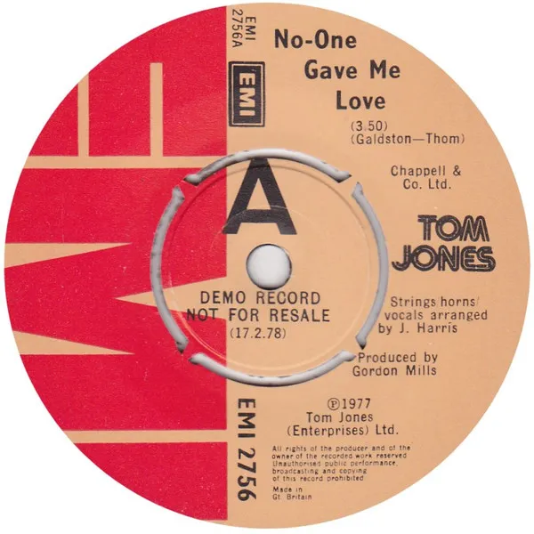 No One Gave Me Love