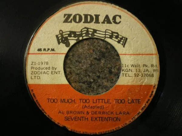 Too Much, Too Little, Too Late