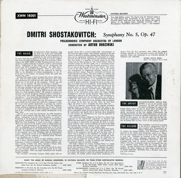 Symphony No. 5 Opus 47