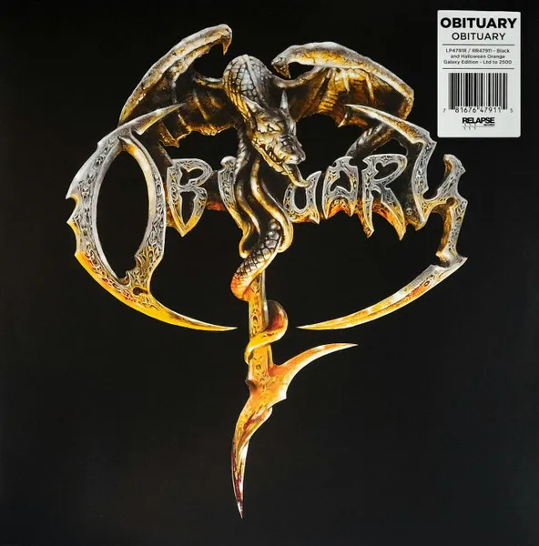 Obituary (Limited Edition) (Black And Halloween Orange Galaxy Vinyl)