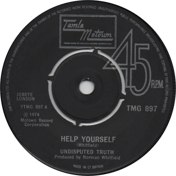 Help Yourself / What It Is?