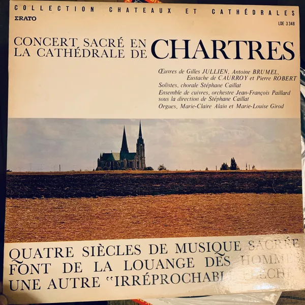 Concert Sacré En La Cathédrale De Chartres