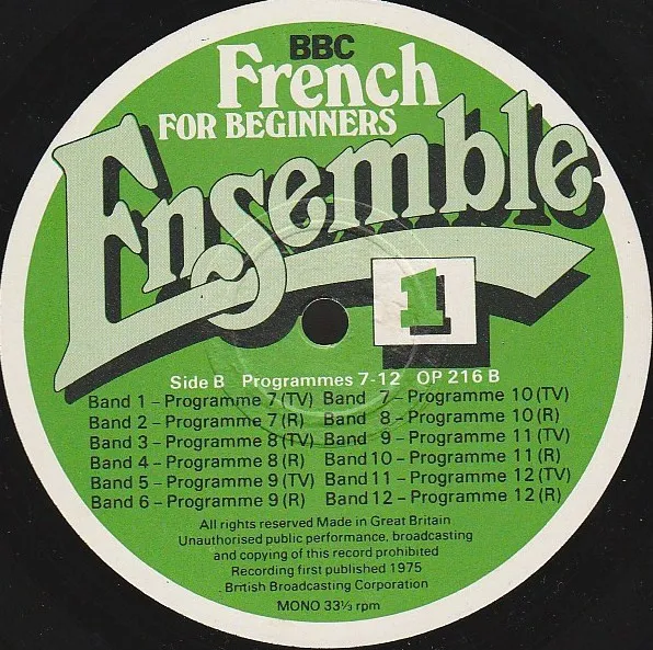 Ensemble 1 French For Beginners
