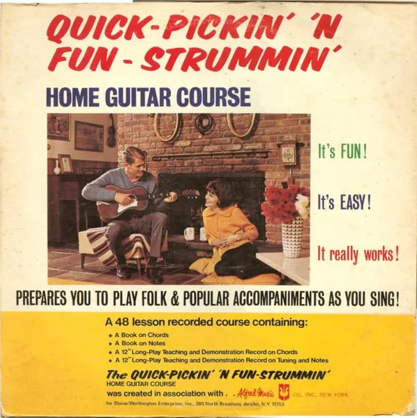 Quick-Pickin' 'N Fun-Strummin' (Home Guitar Course)
