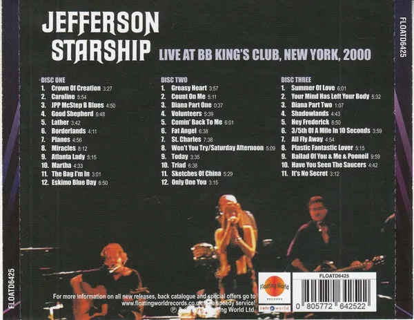 Live At BB King's Club, New York, 2000