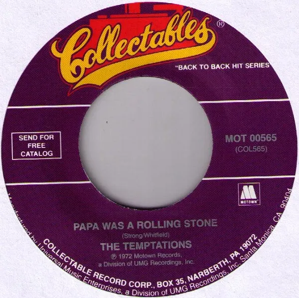 Papa Was A Rolling Stone / Plastic Man
