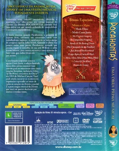 Pocahontas: Uma Obra-Prima Musical