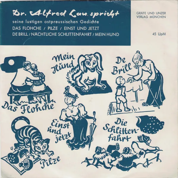 Dr. Alfred Lau Spricht Seine Lustigen Ostpreußischen Gedichte