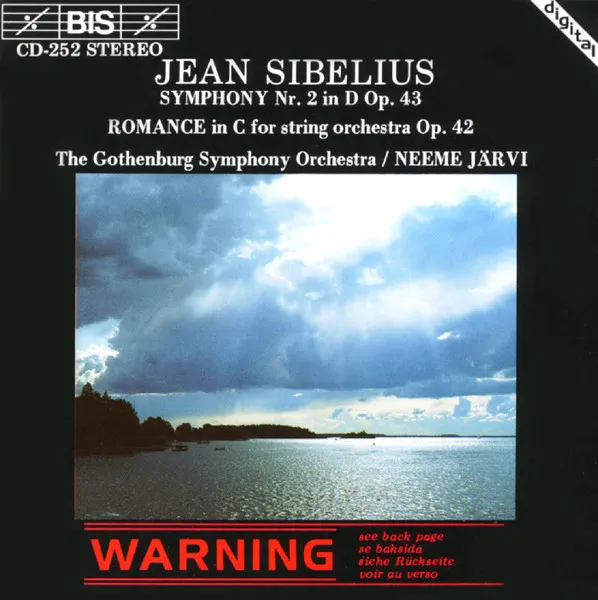 Symphony Nr. 2 In D Op. 43 / Romance In C For String Orchestra Op. 42