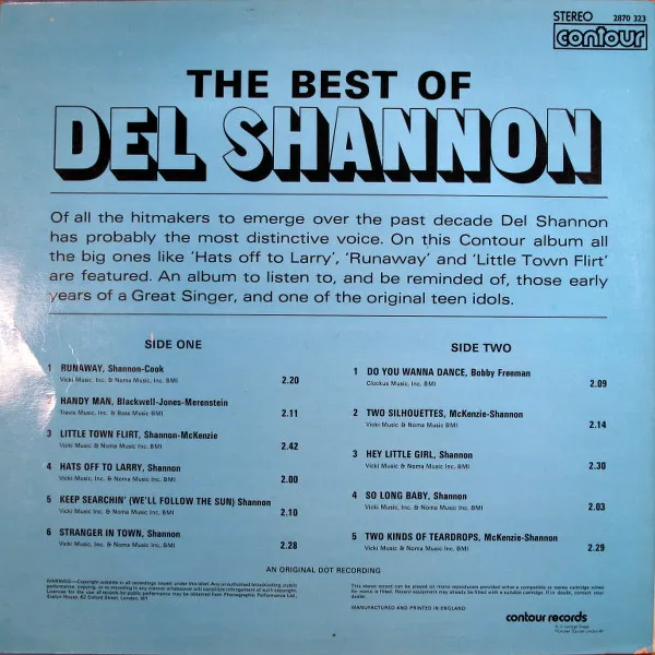 The Best Of Del Shannon