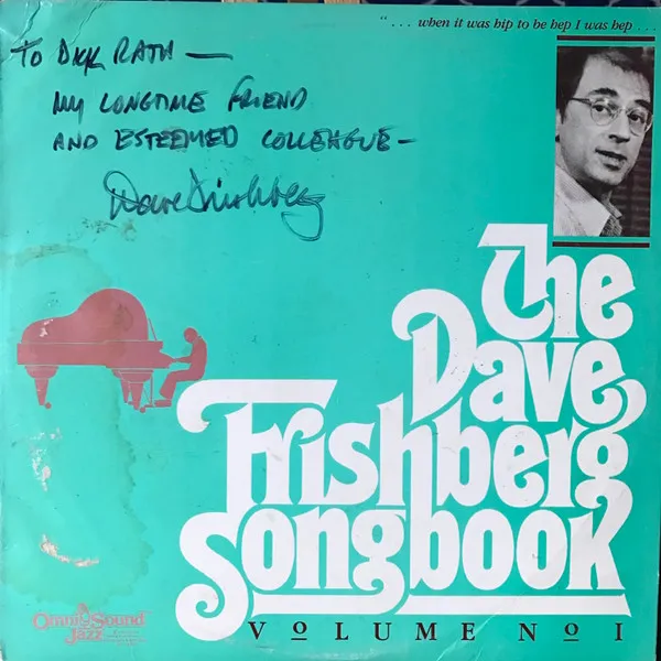 The Dave Frishberg Songbook: Volume No 1