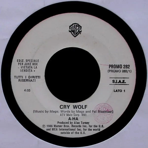 Cry Wolf / Each Time You Break My Heart