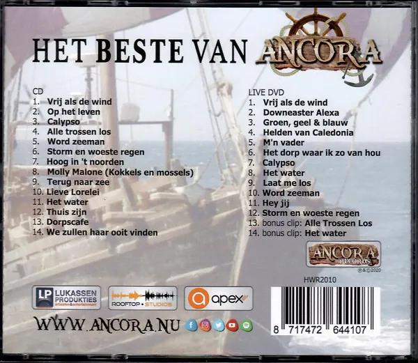 Het Beste Van Ancora CD&Dvd
