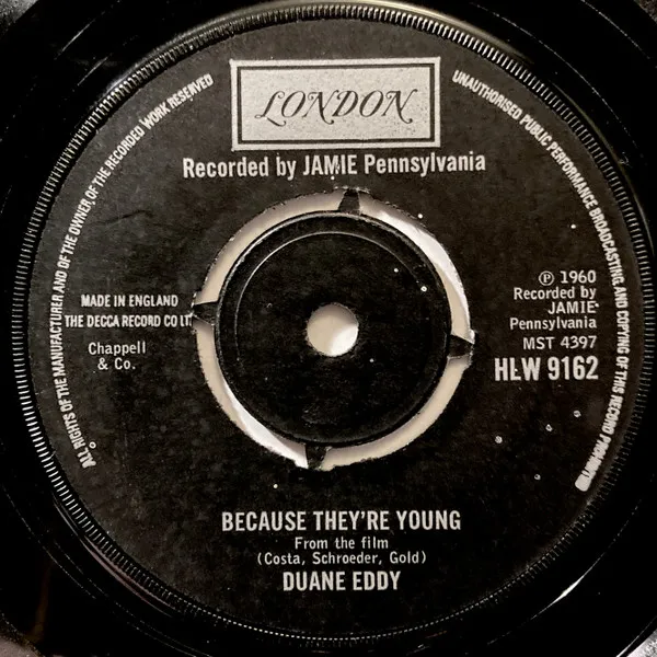 Because They're Young / Rebel Walk