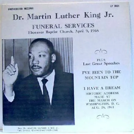 Funeral Services Ebenezer Baptist Church, April 9, 1968