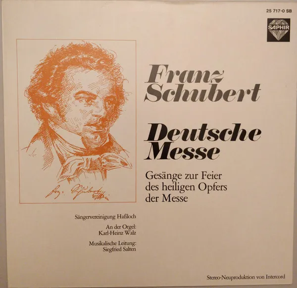 Deutsche Messe (Gesänge Zur Feier Des Heiligen Opfers Der Messe)