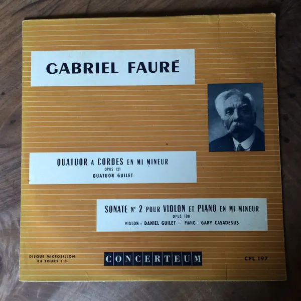 Quatuor À Cordes En Mi Mineur - Sonate N°2 Pour Violon Et Piano En Mi Mineur