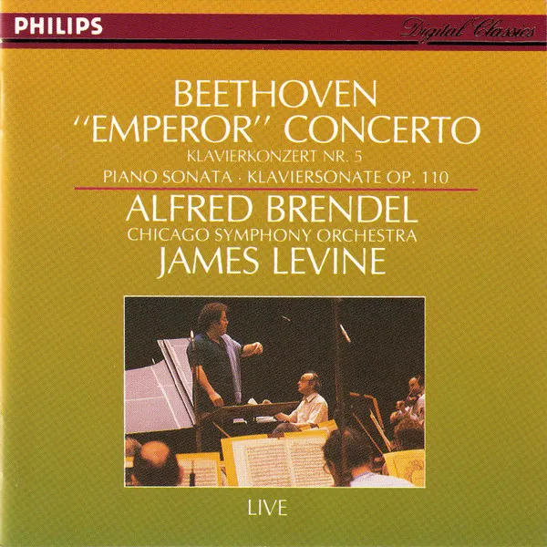 "Emperor" Concerto = Klavierkonzert Nr. 5 / Piano Sonata = Klaviersonate Op. 110