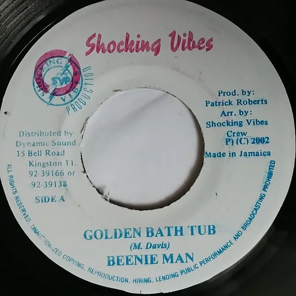 Golden Bath Tub