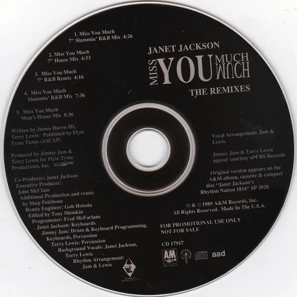 Miss You Much (The Remixes)