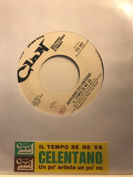 Il Tempo Se Ne Va / Un Po' Artista Un Po' No