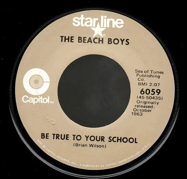 Be True To Your School / In My Room