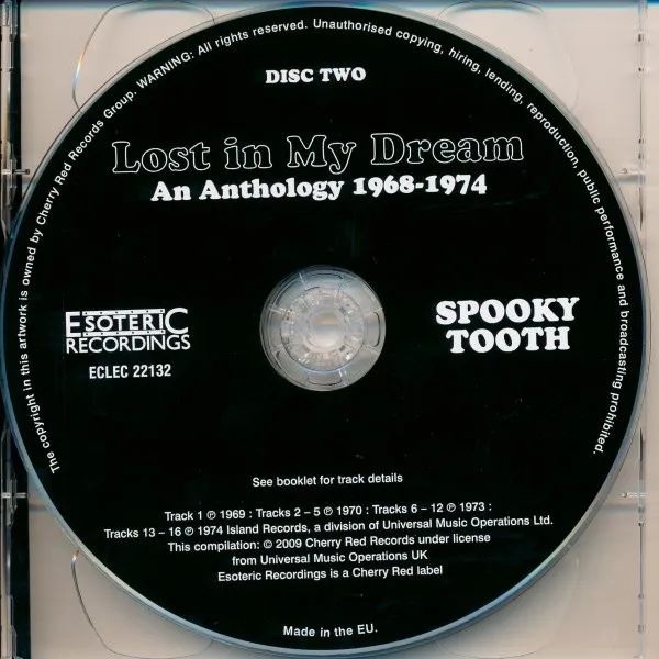 Lost In My Dream: Anthology 1968 - 1974