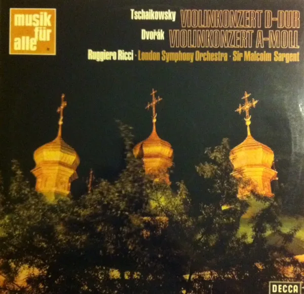 Violinkonzert D-dur - Violinkonzert A-moll