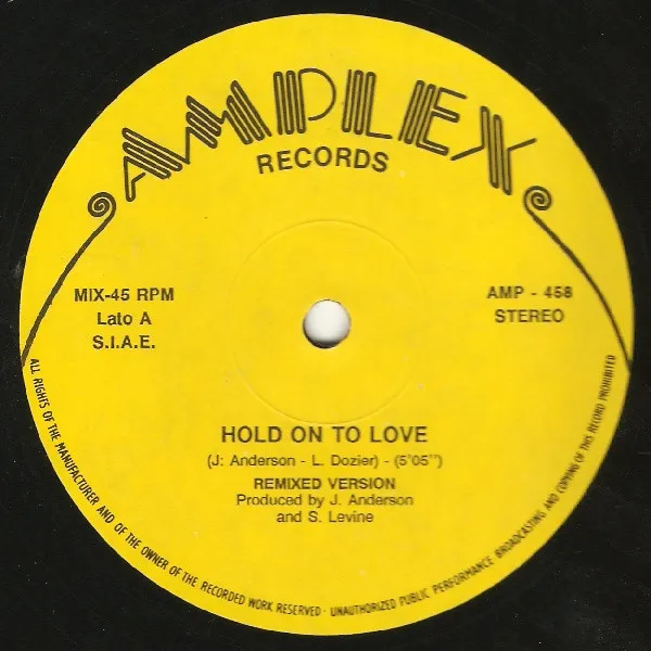 Hold On To Love (Remix)