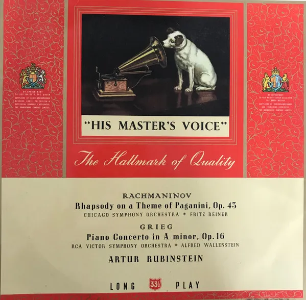 Rhapsody On A Theme Of Paganini, Op. 43 / Piano Concerto In A Minor, Op. 16