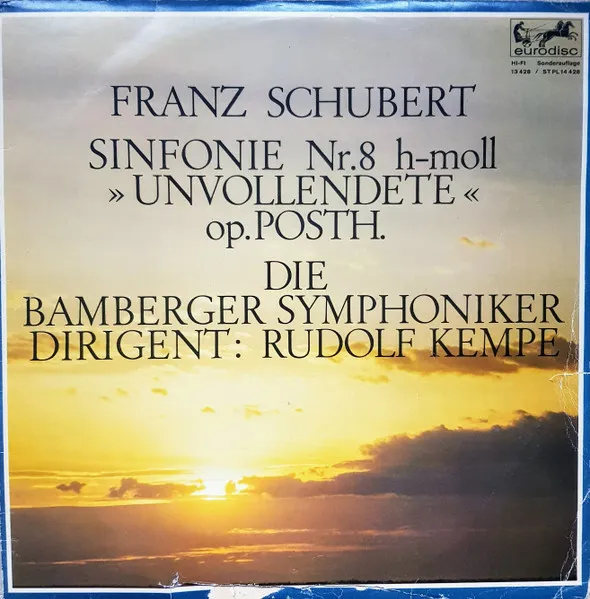 Sinfonie Nr. 8 H-moll "Unvollendete" Op.Posth.