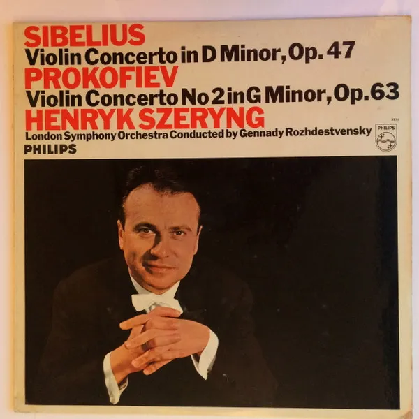 Violin Concerto In D Minor, Op. 47 / Violin Concerto No 2 In G Minor, Op. 63