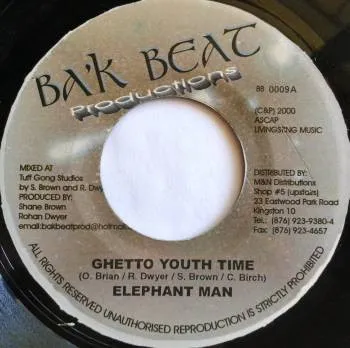 Ghetto Youth Time / Elimination