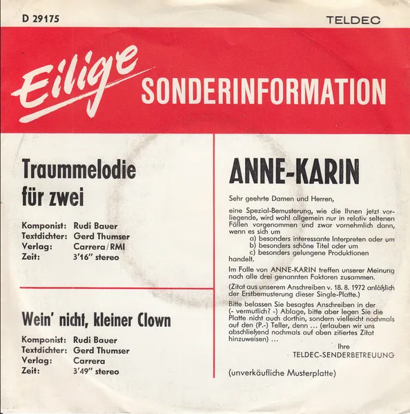 Traummelodie Für Zwei