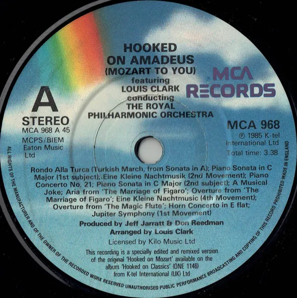 Hooked On Amadeus (Mozart To You)