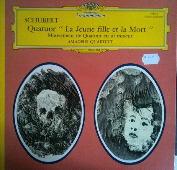 Quatuor "La Jeune Fille Et La Mort" Mouvement de Quatuor En Ut Mineur