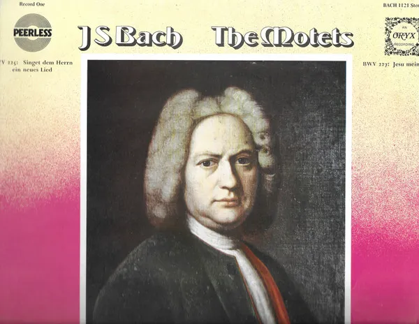 J S Bach The Motets