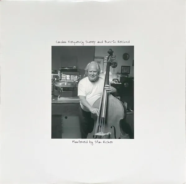 Cardas Frequency Sweep And Burn-In Record