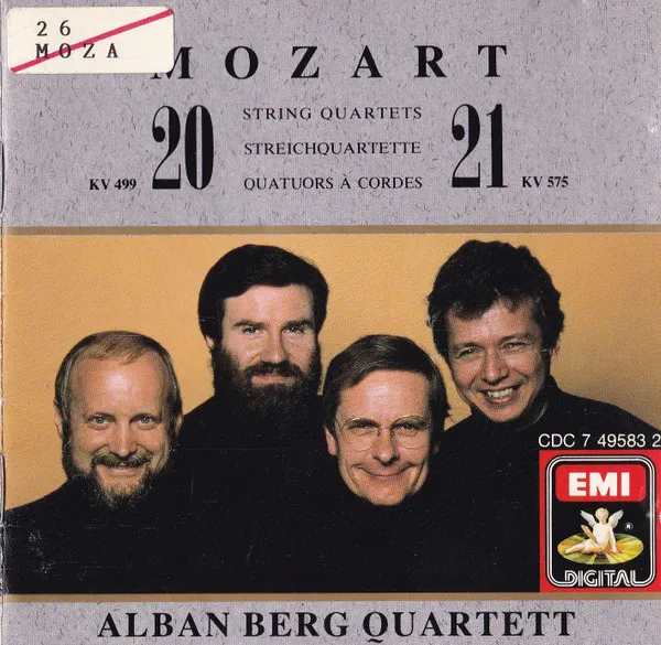 String Quartets Nos. 20, K.499 & 21, K.575 = Streichquartette = Quatuors À Cordes