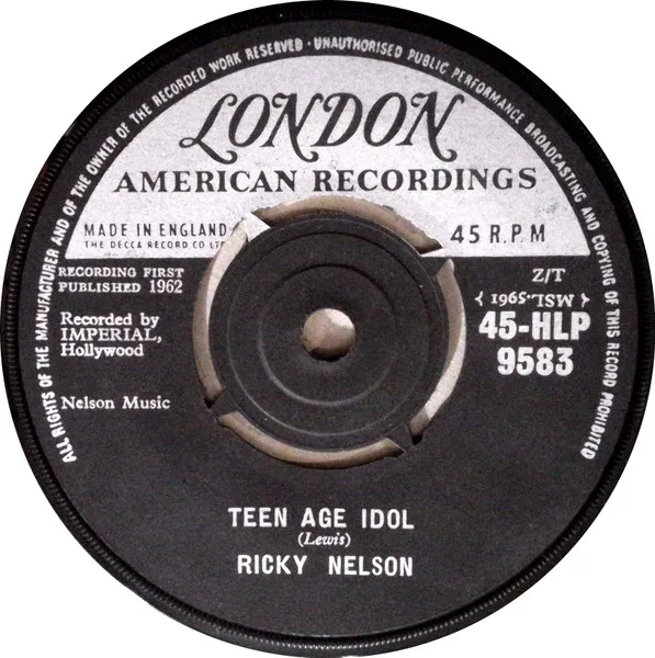 Teen Age Idol / I've Got My Eyes On You (And I Like What I See)