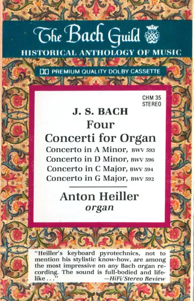 Four Concerti For Organ