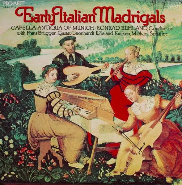 Early Italian Madrigals