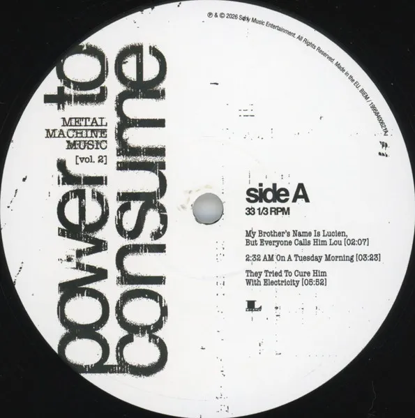 Metal Machine Music: Power To Consume, Vol. 2