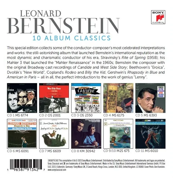 Leonard Bernstein - 10 Album Classics