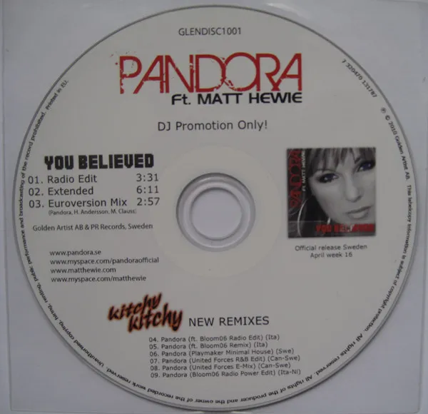 You Believed / Kitchy Kitchy