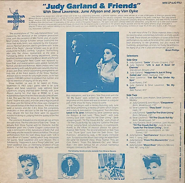 Judy Garland "And Friends"