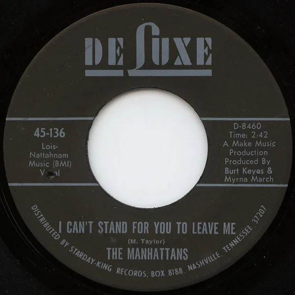 I Can't Stand For You To Leave Me / Do You Ever